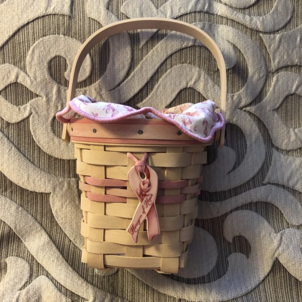LONGABERGER Cancer Society Horizon of Hope Basket